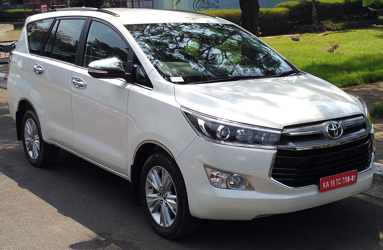 Toyota Innova Crysta available for self drive rental in India